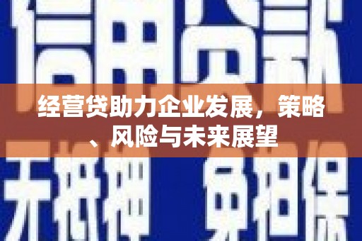古丈经营贷助力企业发展，策略、风险与未来展望