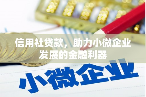 古丈信用社贷款，助力小微企业发展的金融利器