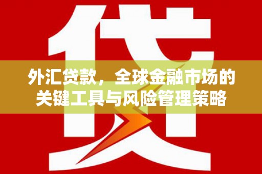 古丈外汇贷款，全球金融市场的关键工具与风险管理策略