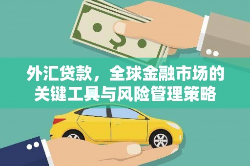 古丈外汇贷款，全球金融市场的关键工具与风险管理策略