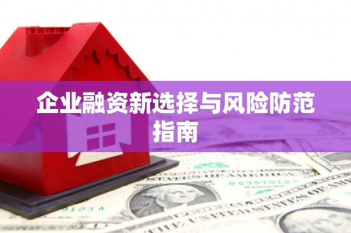 古丈企业融资新选择与风险防范指南